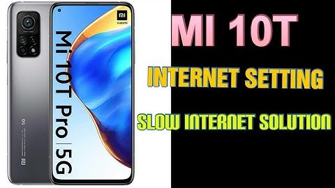 MI 10T INTERNET SETTINGS SLOW INTERNET SOLUTION | XIAOMI NET 4G PLUS FIX