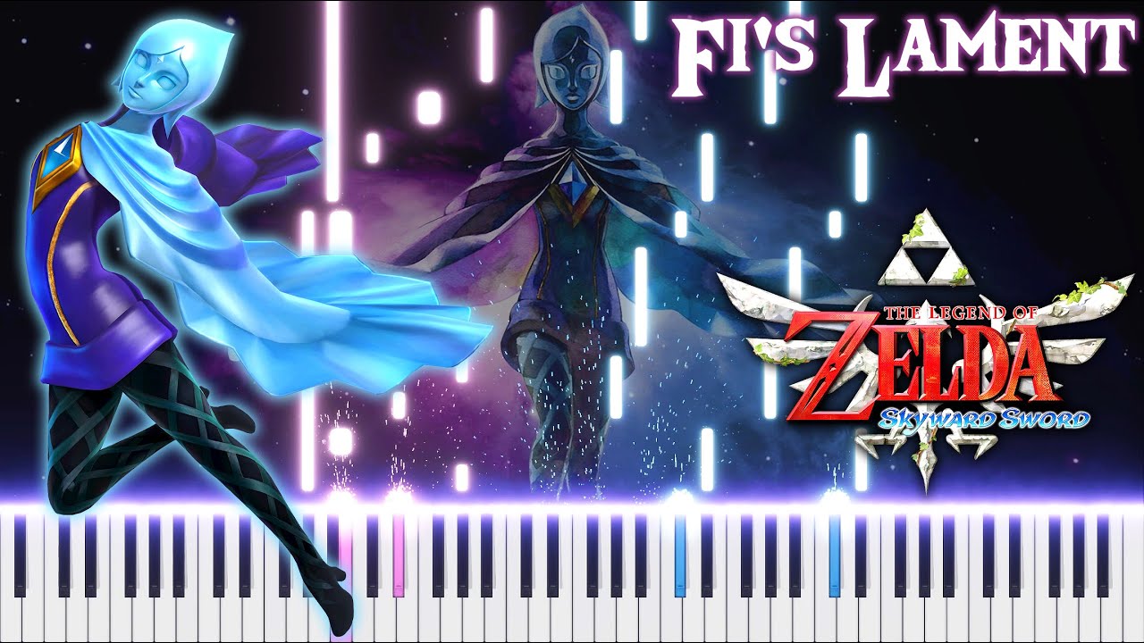 THE LEGEND OF ZELDA: SKYWARD SWORD - Fi's Lament | Piano Tutorial