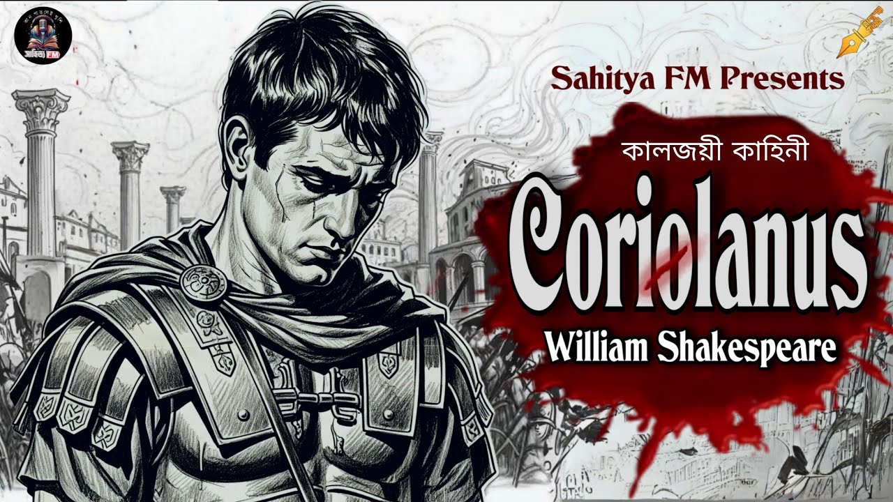 CORIOLANUS by William Shakespeare । Sahitya FM । Suspense । Classic literature । Bangla natok