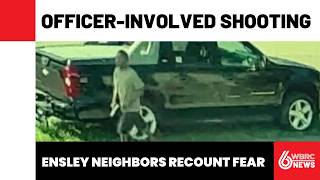 Video shows moments before officer shoots man in Ensley