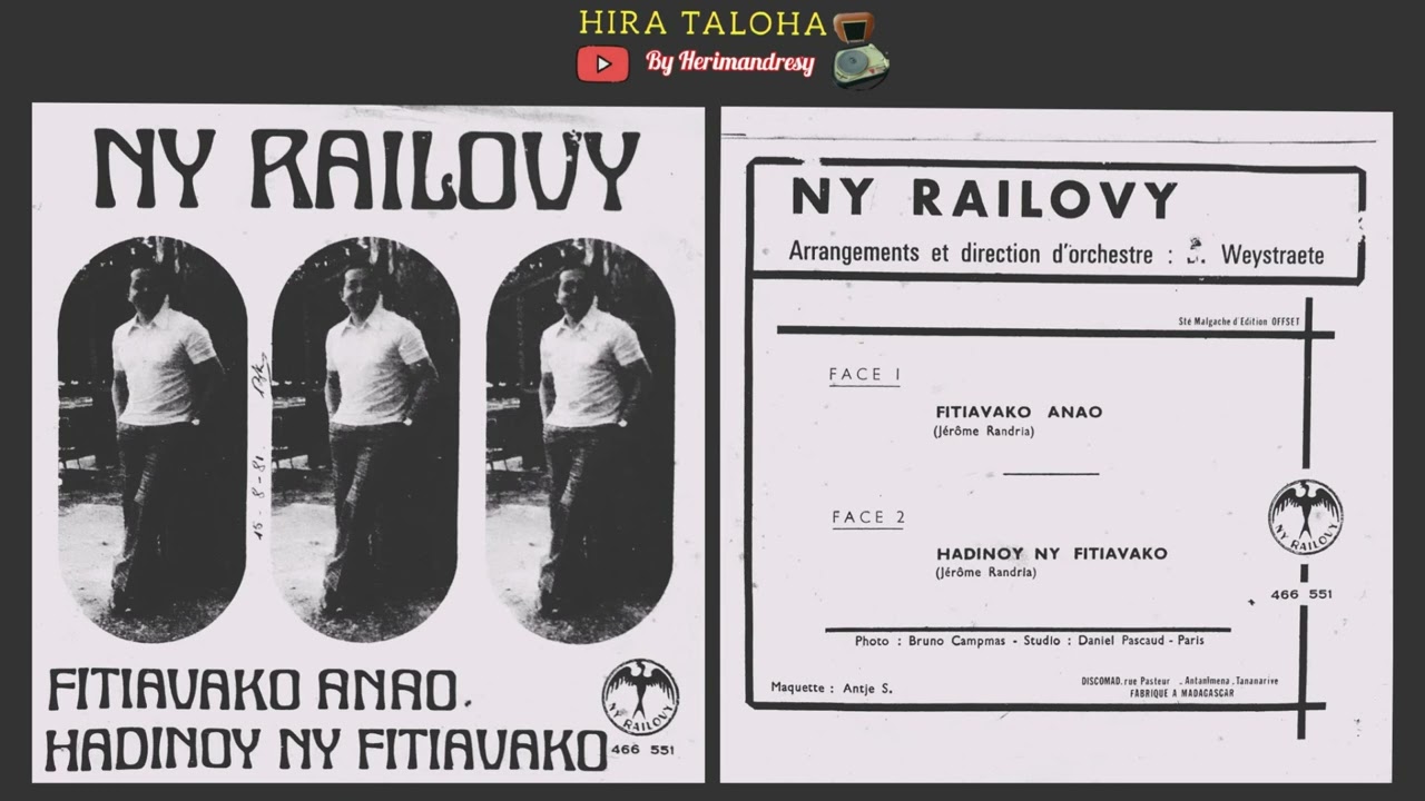 Ny Railovy - Hadinoy Ny Fitiavako