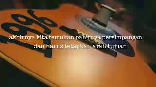 Story WA The Rain - Persimpangan video lirik