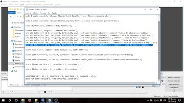 Práctica Replicación slony-1 en postgresql
