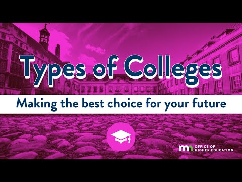 Types of Colleges