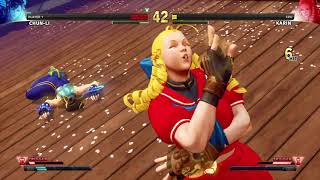 Street Fighter V Chun - Li Vs Karin