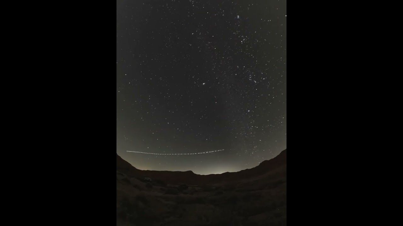 When the Moon Rises, the Desert Moves | Night Time Lapse
