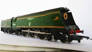 Hornby R374 4-6-2 Spitfire 21C166 repainted and numbered to BR 34066