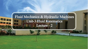 FMHM-Unit-3-Lecture-2-Types of Fluid Flows - by Prof. H.D. Rathod