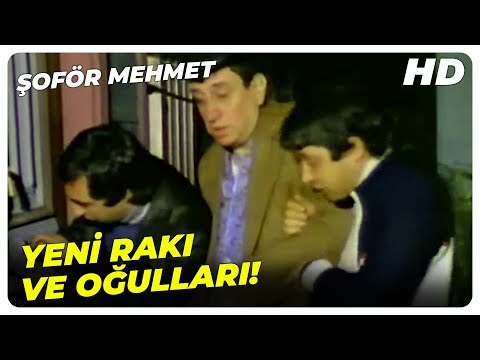Şoför Mehmet - Rıza ve Oğullarının Rakı Tutkusu! | Müjdat Gezen Halit Akçatepe Eski Türk Filmi