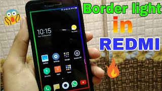 Borderlight feature in Any Android Phone | set border light on android | tech vision screenshot 5
