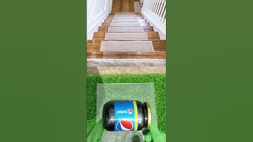 2024 Crushing Crunchy & Soft Things ! Breaking glass bottles ⚠️🔥 #shorts #asmr PEPSI