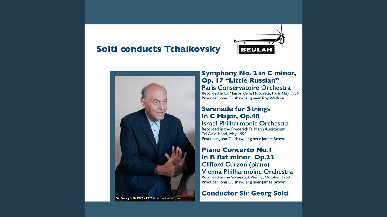 YouTubeでPiano Concerto No. 1 in B Flat Minor, Op. 23: II. Andantino Semplice - Prestissimo - Tempo Primoを視聴