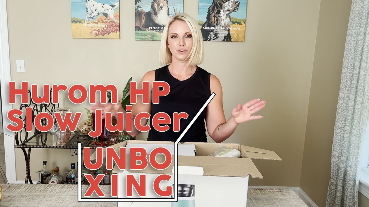 Unboxing a Hurom HP Slow Juicer Personal Series YouTube