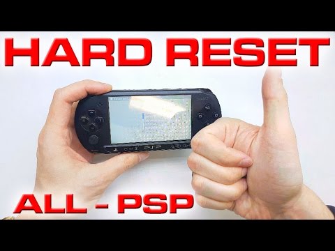 How to reset a PSP to factory settings | 4K | UHD