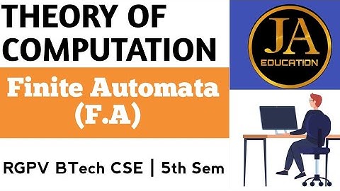 Introduction to Finite Automata | Finite Automata (F.A) | Theory of Computation | Lec 5