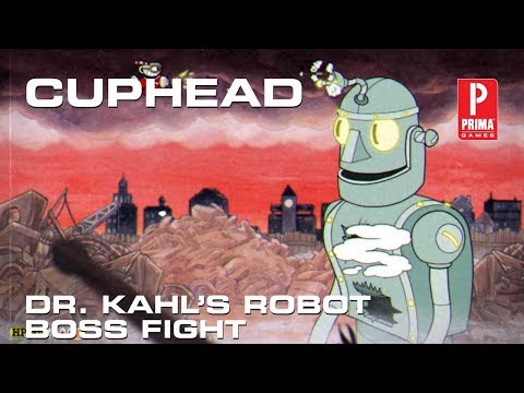 Cuphead - Dr. Kahl's Robot Boss Fight (Perfect Run)