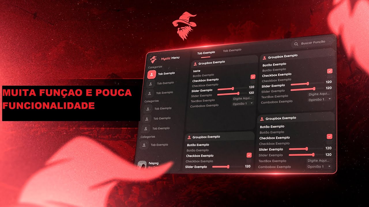 Fivem Mystic menu showcase venha ver!!!!