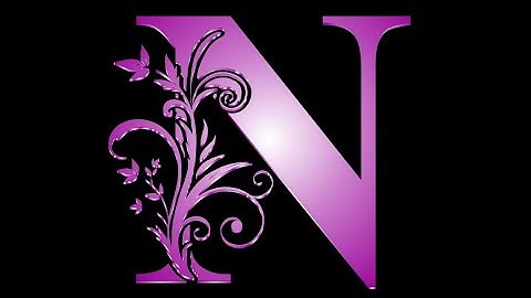 3D Alphabet logo design in CorelDRAW | N text logo | Coreldraw tutorial | Graphic design 