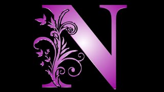 3D Alphabet logo design in CorelDRAW | N text logo | Coreldraw tutorial | Graphic design
