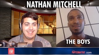 Nathan Mitchell talks about playing Black Noir in the summer smash hit series The Boys