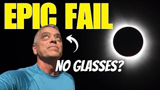 DANGER! SOLAR ECLIPE WITHOUT GLASSES - FULL-TIME RV LIVING