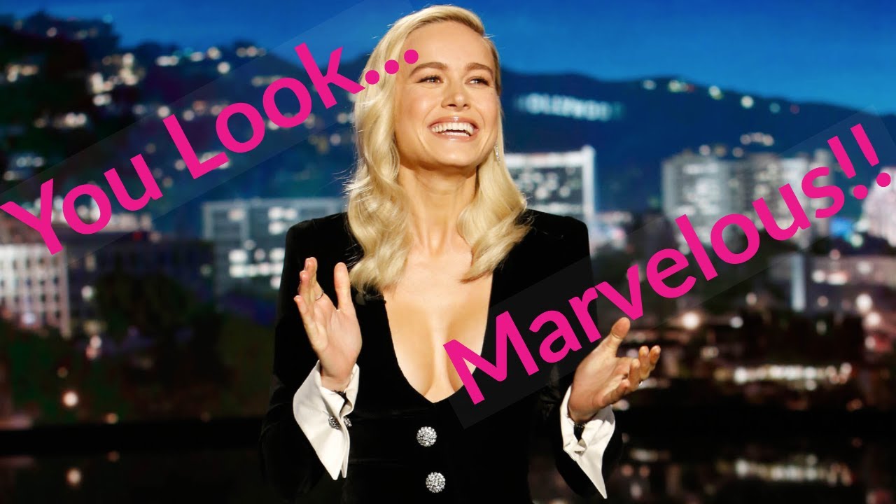 brie larson jimmy kimmel dress designer Brie Larson Jimmy Kimmel Dress