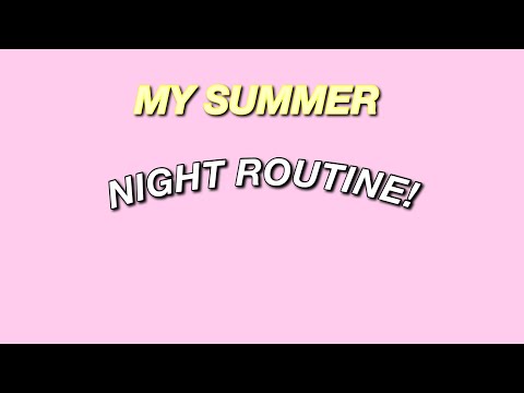 MY SUMMER NIGHT ROUTINE 2022 | aarya
