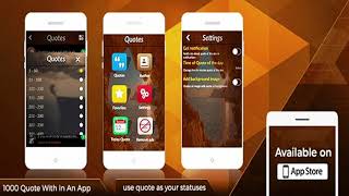 Success – Inspirational And Motivational Quotes (iOS App Source Code) | Codecanyon Scripts and screenshot 1
