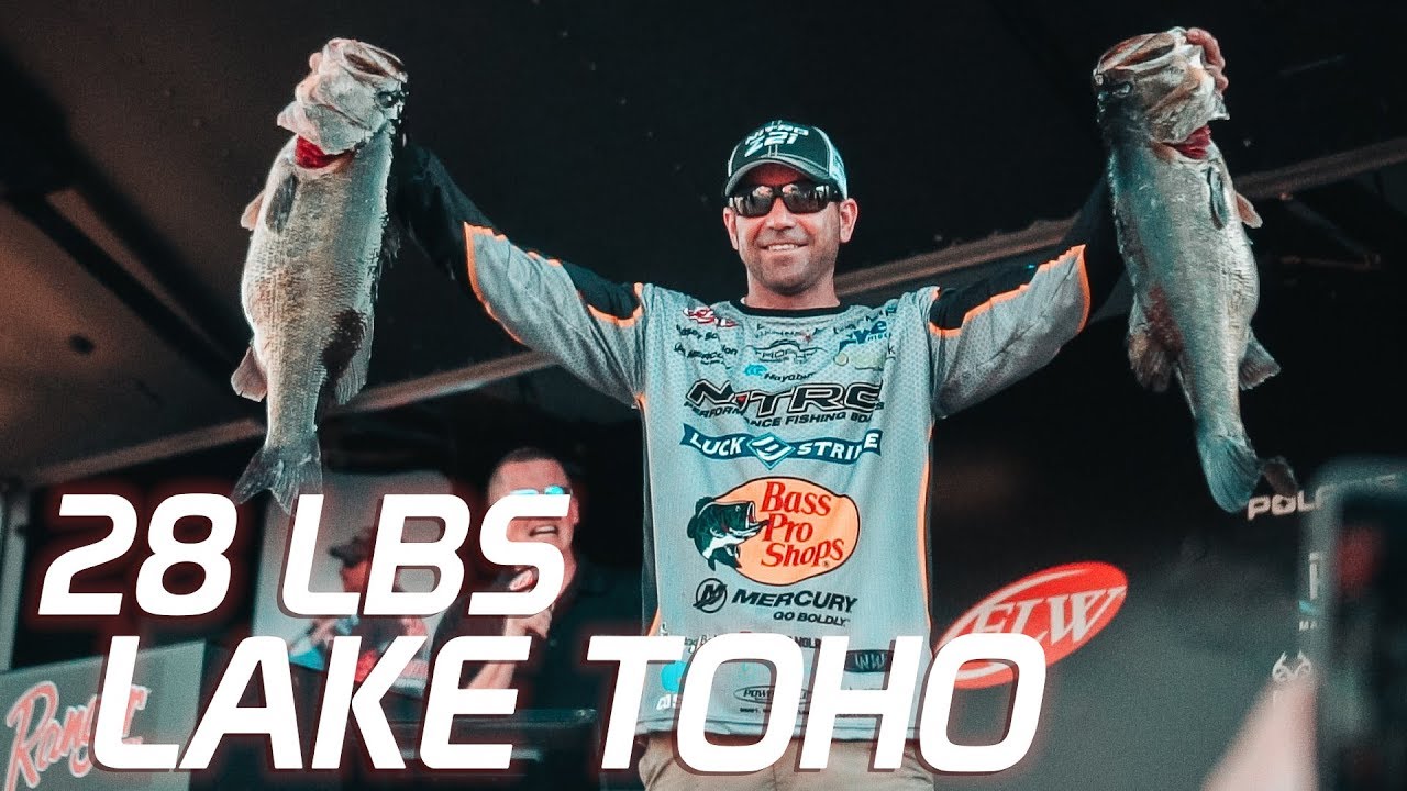 28lbs on Lake Toho! Day 2 - FLW Tour 2019 