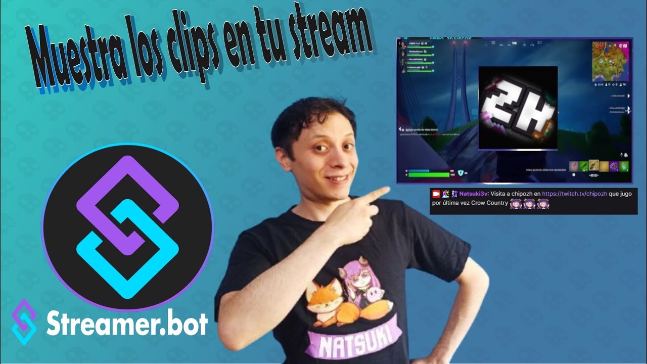 Tutorial 3 de Streamerbot Shoutout con clips para twitch - YouTube