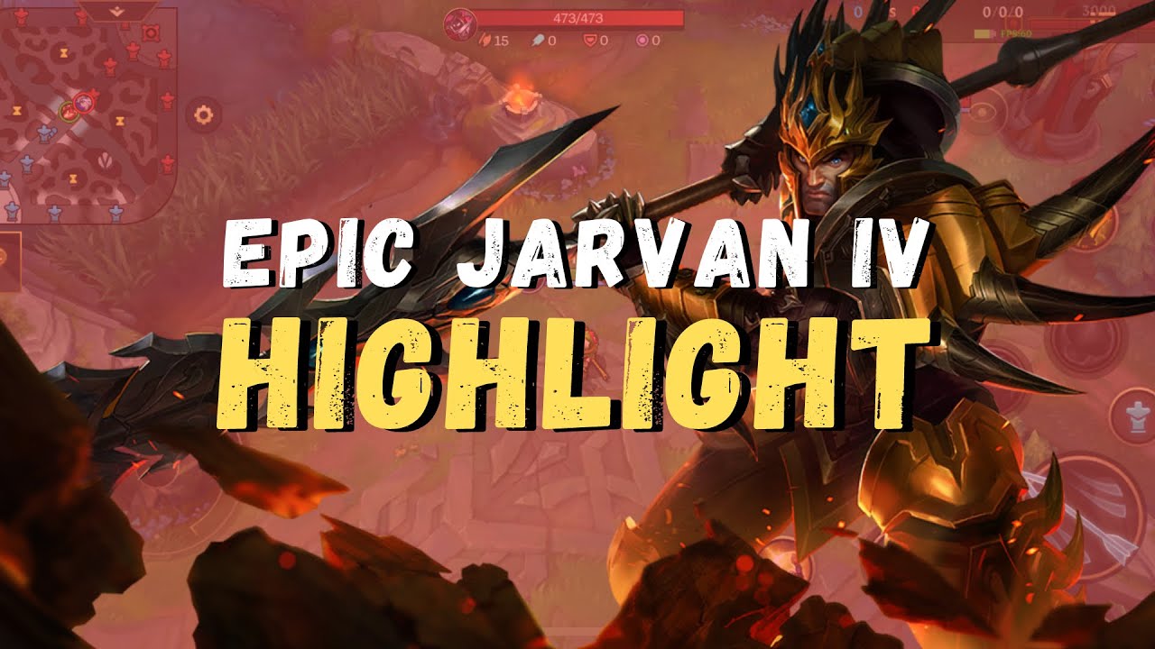 EPIC Jarvan IV Highlights! League of Legends: Wild Rift | Season 5
