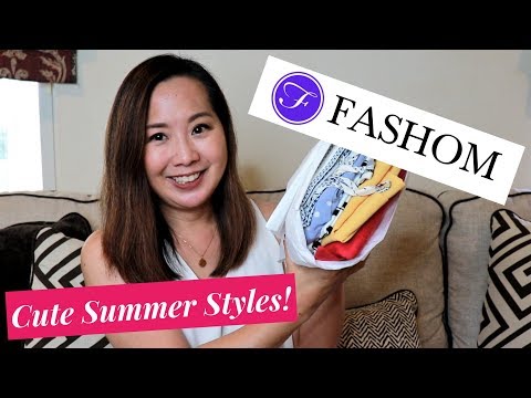FASHOM Unboxing & Try-on | An Affordable Style Service | June 2019