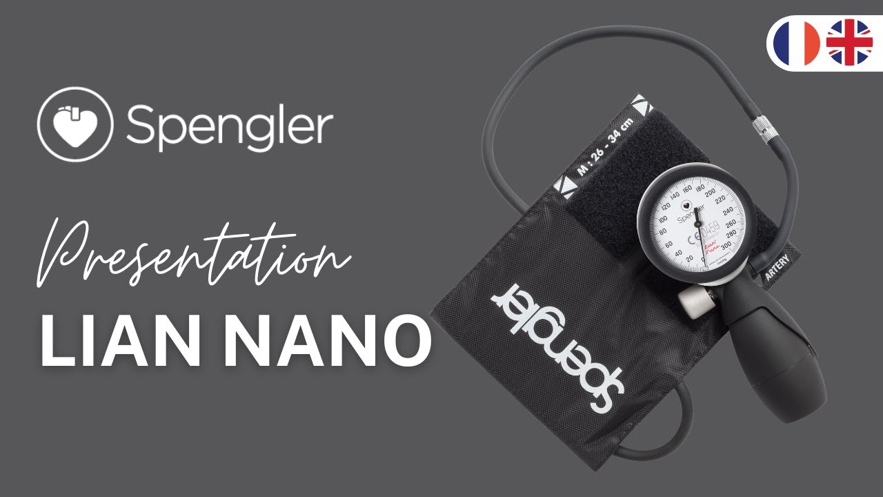 Tensiomètre Spengler Lian Nano manuel anéroïde avec brassard taille M