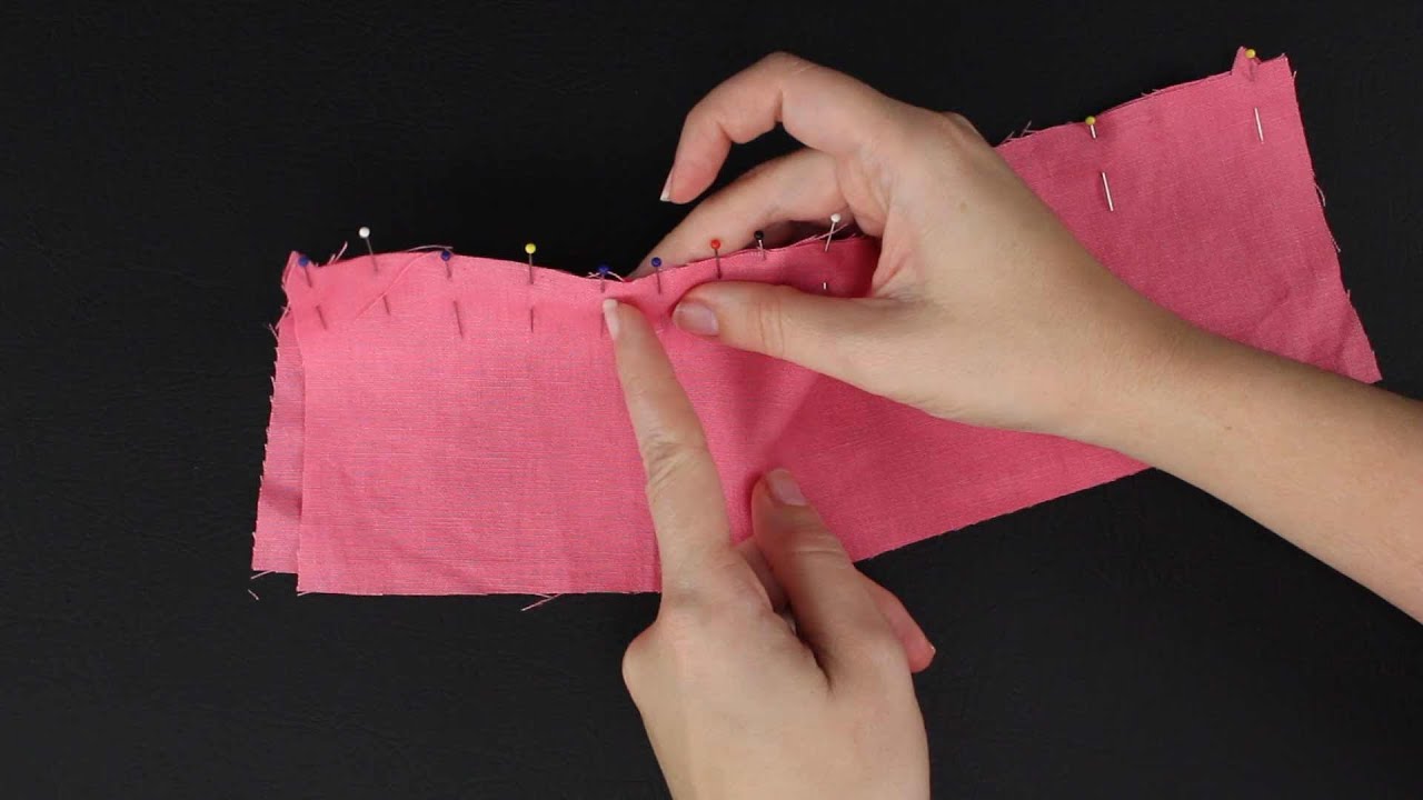 How to Sew Two Pieces of Fabric Together