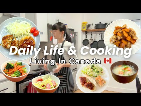 [Vlog] Daily life in Canada 🇨🇦 | Cook Japanese Food in Canada | Homemade Korokke