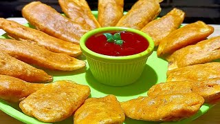 Street Food Style అరటికాయ బజ్జి తయారీ | Stuffed Raw Banana Bajji | Aratikaya Bajji Recipe In Telugu