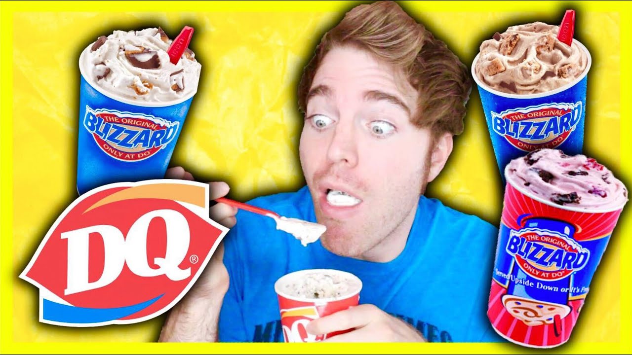 TASTING DAIRY QUEEN FOODS YouTube