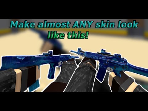 How To Make TRANSPARENT SKINS In Phantom Forces! 