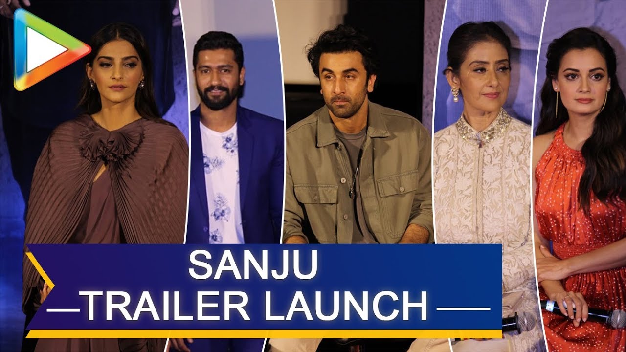 Sanju Trailer launch | Ranbir Kapoor | Sonam | Rajkumar Hirani | Dia | UNCUT | part 3
