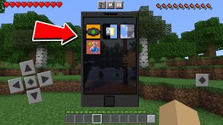 COMO TER UM CELULAR NO SEU MCPE 1.18 ADD-ON / MODS