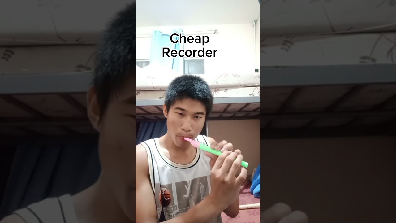 Recorder vs cheap recorder 