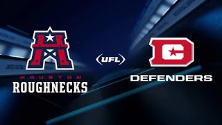 Houston Roughnecks vs DC Defenders UFL 2024 Week 2 Full Game