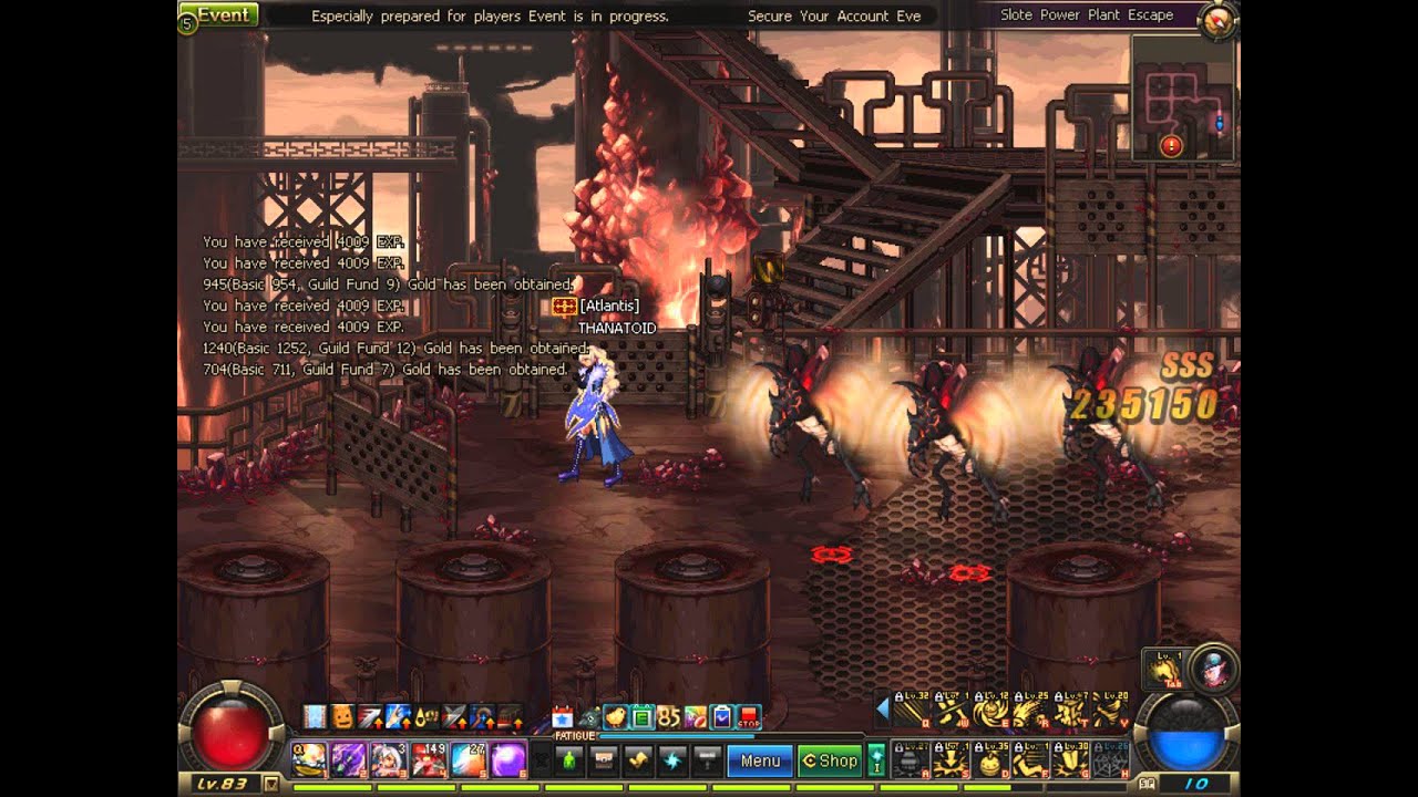 DFO THANATOID SLOT POWER PLANT ESCAPE FULL RUN part 2 of 3