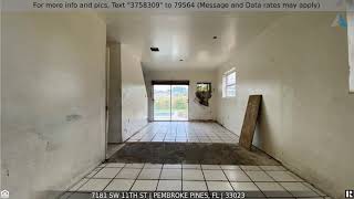 Priced at $264,900 - 7181 SW 11th St, Pembroke Pines, FL 33023