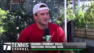 Tommy Paul Performing on the Big Points | 2024 Rome Second Round