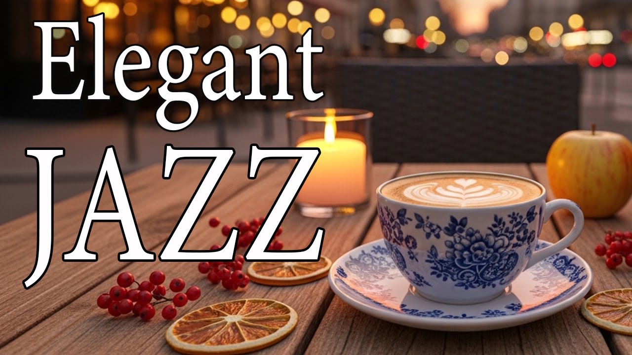 Positive Jazz Music ☕ Relaxing Bossa Nova and Coffee Shop Ambiance for Focus and Cozy Study Sessions