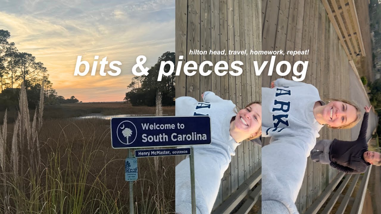 bits + pieces (vlog) | hilton head, being a cat mom, travel