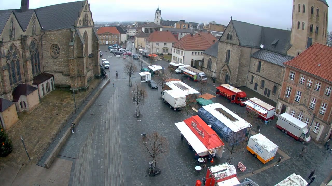 Webcam Domplatz Paderborn - 14.01.2026