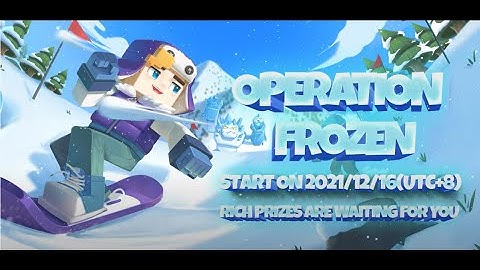 OPERATION FROZEN IS COMING!!!!!!| Blockman Editor