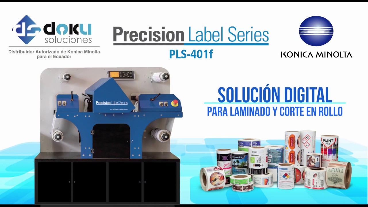 KONICA PRECISION LABEL PLS401F